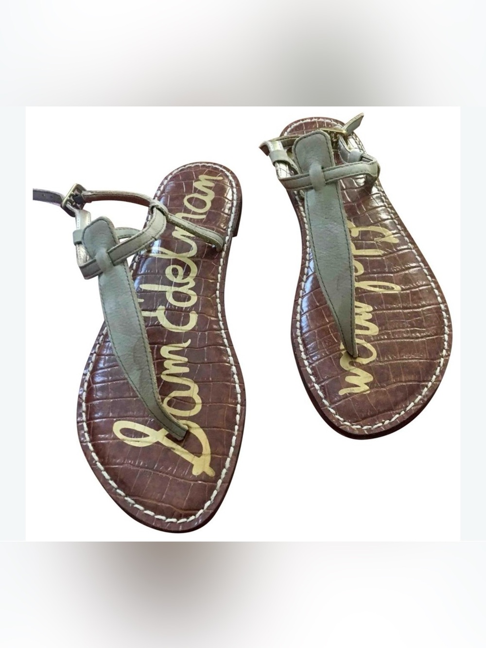 Sam Edelman Gigi Thong Sandals in camo